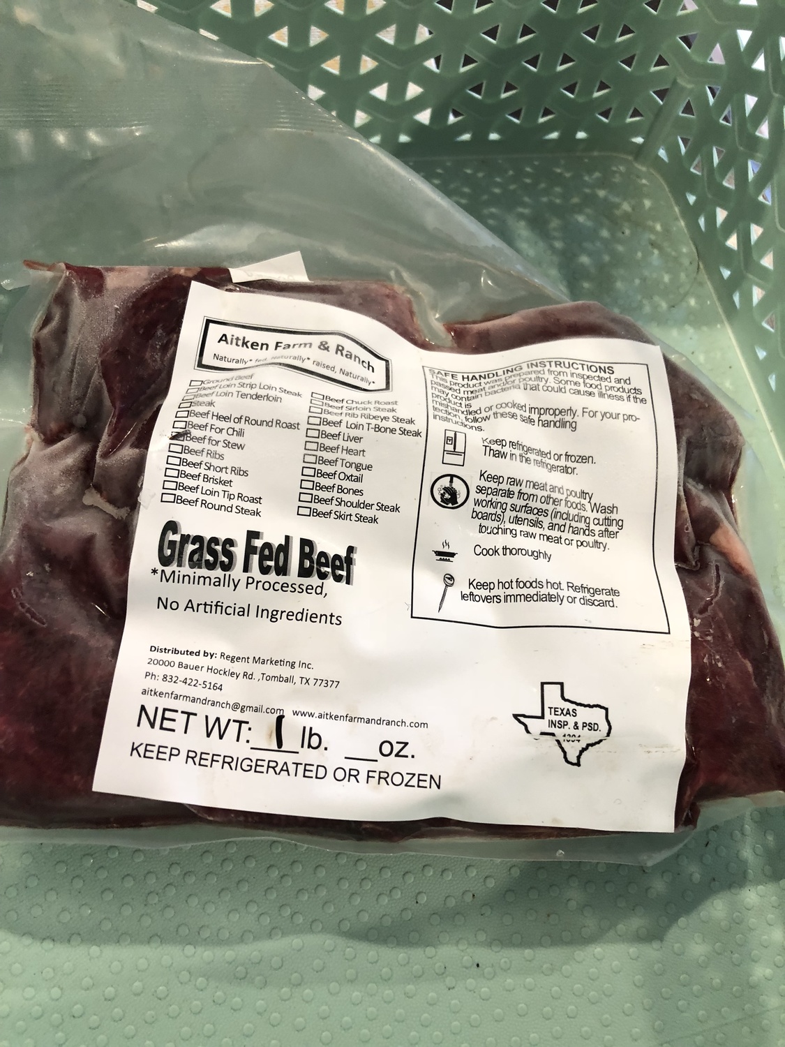 <span style="font-weight: bold;">Stew Meat&nbsp;</span>